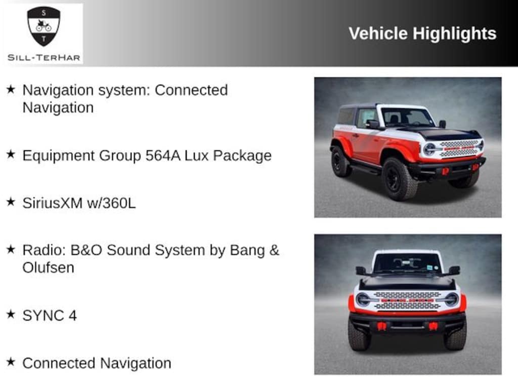 New 2025 Ford Bronco Stroppe Edition SUV