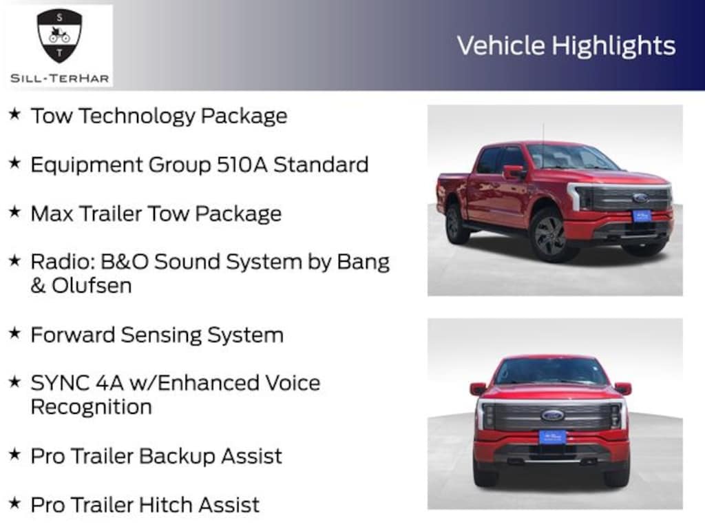 Certified 2023 Ford F-150 Lightning Lariat Truck