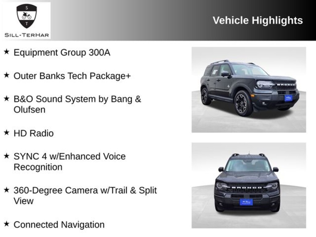 Certified 2025 Ford Bronco Sport Outer Banks SUV