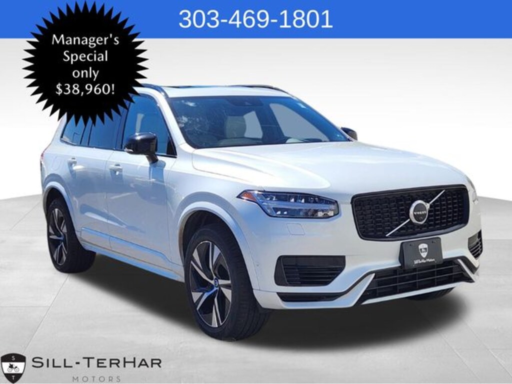 Used 2022 Volvo XC90 Recharge Plug-In Hybrid T8 R-Design Extended Range 7P SUV