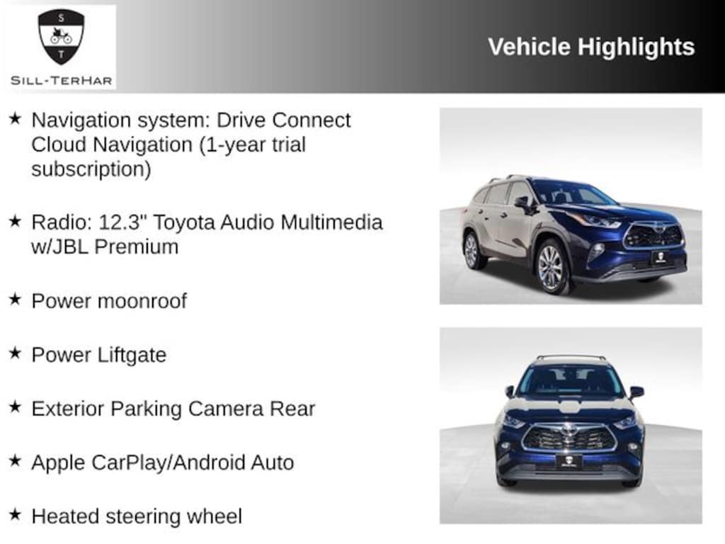 Certified 2023 Toyota Highlander Limited SUV