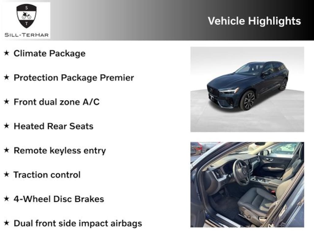 Certified 2025 Volvo XC60 Plus Dark Theme SUV