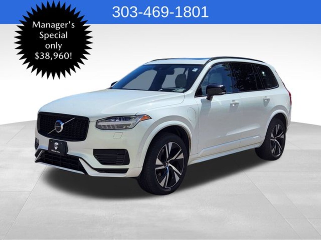 Used 2022 Volvo XC90 Recharge Plug-In Hybrid T8 R-Design Extended Range 7P SUV