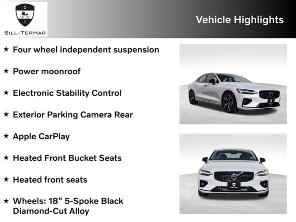 Certified 2024 Volvo S60 B5 Plus Dark Theme Sedan