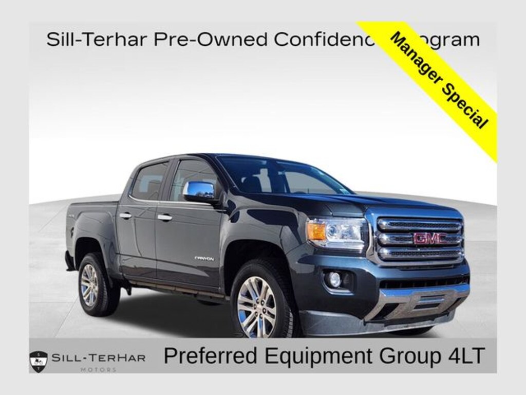 Certified 2017 GMC Canyon SLT Truck