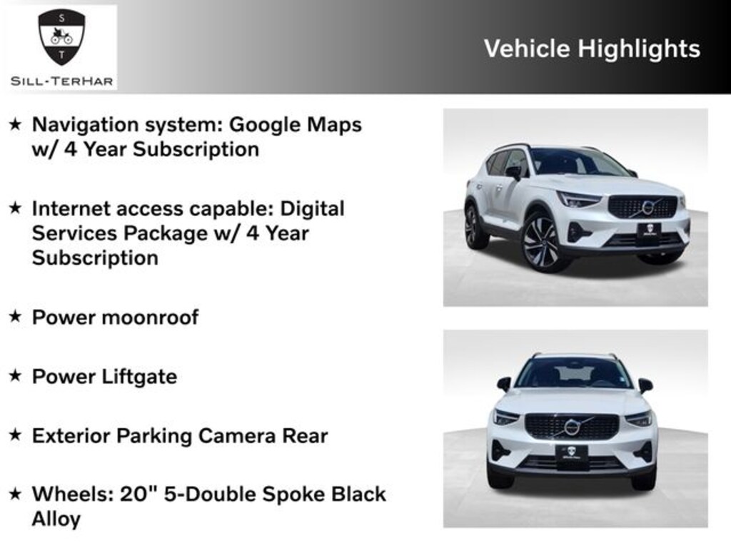 Certified 2025 Volvo XC40 B5 Plus Dark Theme SUV