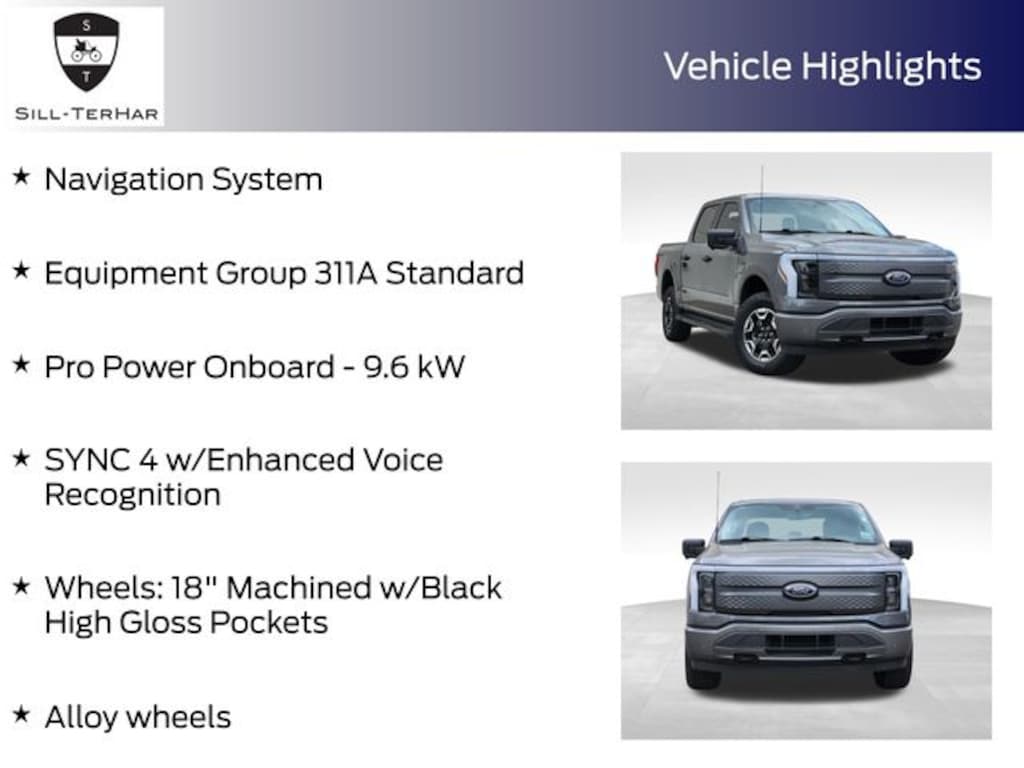 Certified 2023 Ford F-150 Lightning XLT Truck