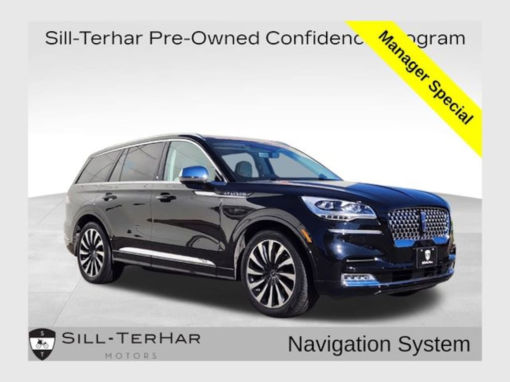 Certified 2022 Lincoln Aviator Plug-In Hybrid Black Label Grand Touring SUV