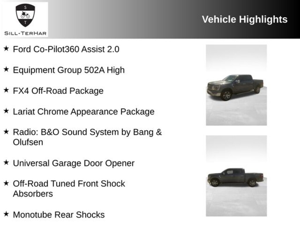 Used 2021 Ford F-150 Lariat Truck