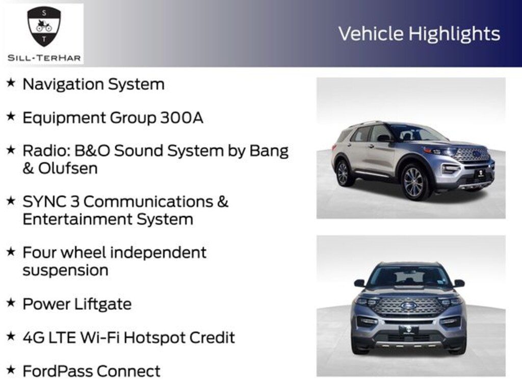 Certified 2023 Ford Explorer Limited SUV