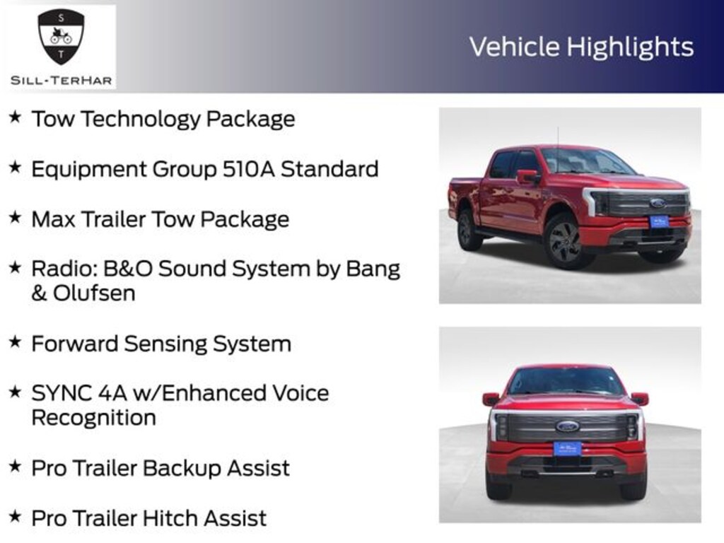 Certified 2023 Ford F-150 Lightning Lariat Truck