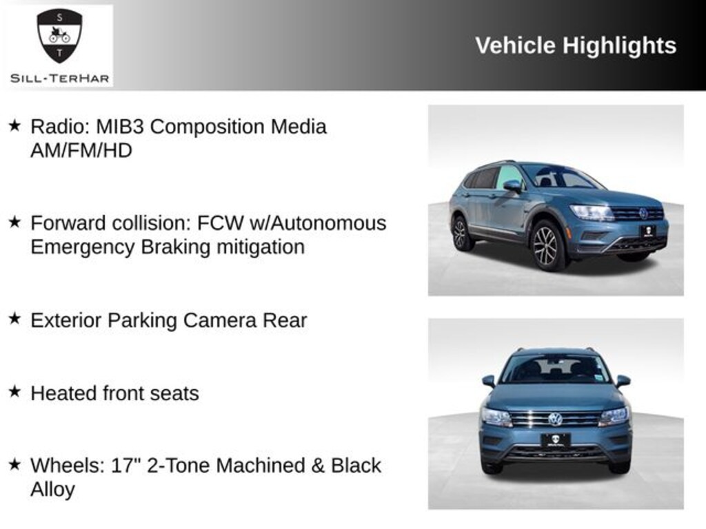 Used 2021 Volkswagen Tiguan 2.0T SE SUV