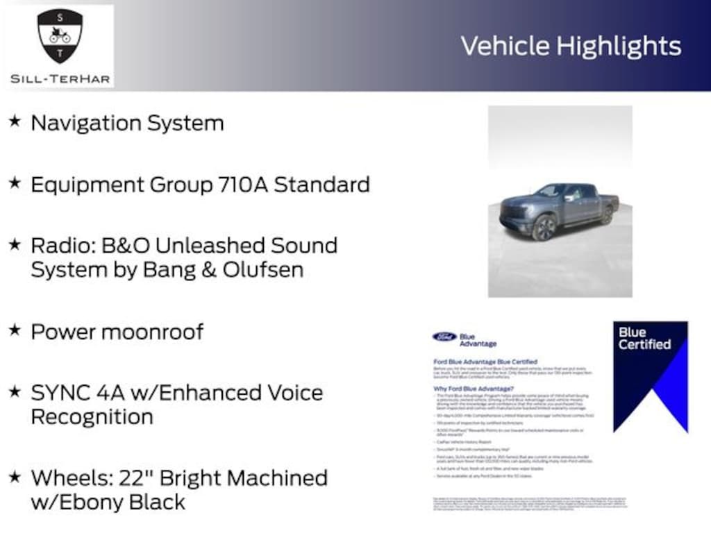 Certified 2023 Ford F-150 Lightning Platinum Truck