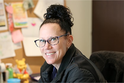 Staff member Melissa Barker from a66ab250db2a