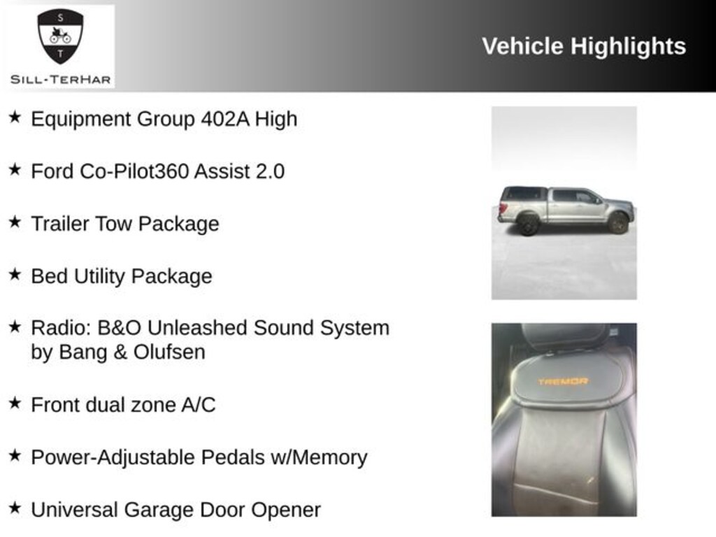 Used 2023 Ford F-150 Tremor Truck