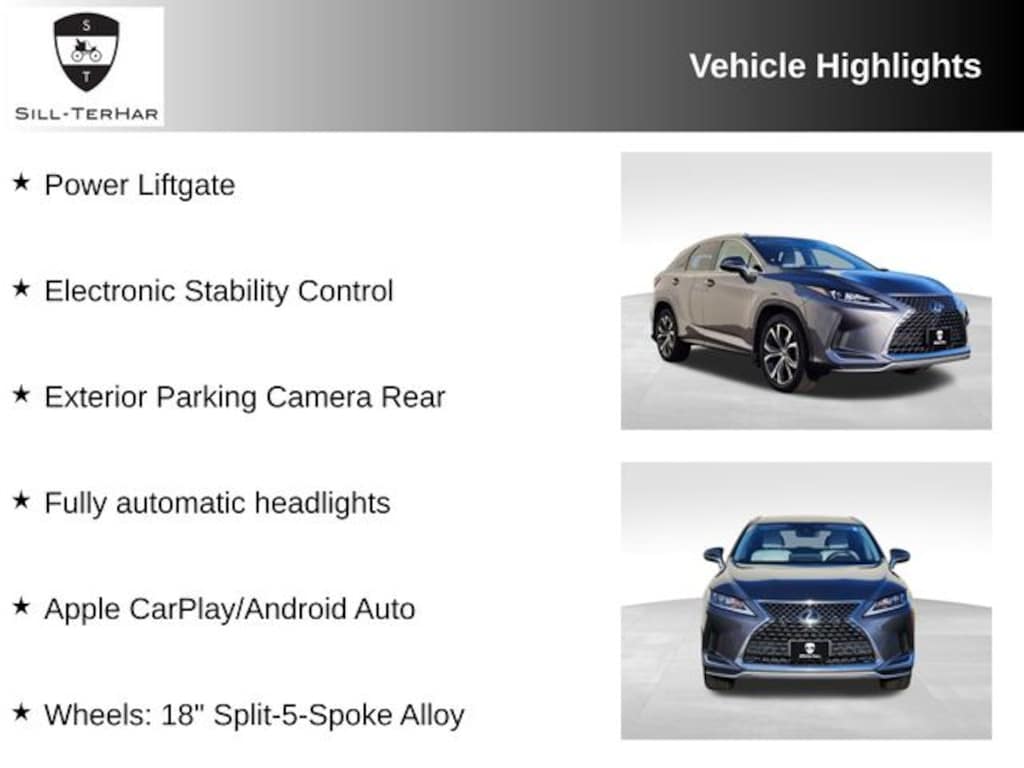Certified 2020 Lexus RX 350 SUV