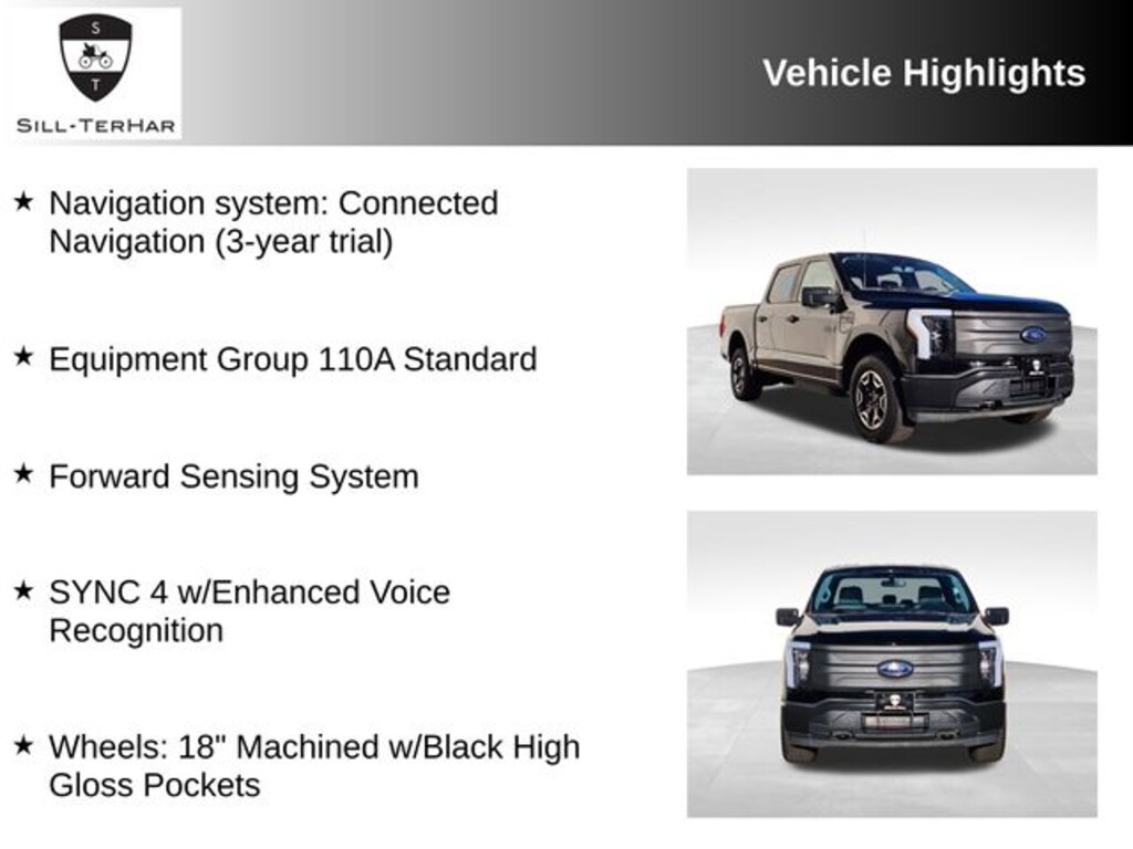 Used 2022 Ford F-150 Lightning Pro Truck