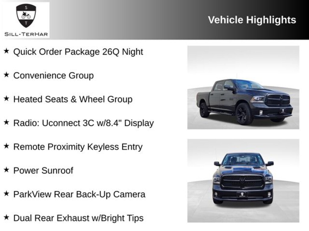 Used 2017 Ram 1500 Night Truck