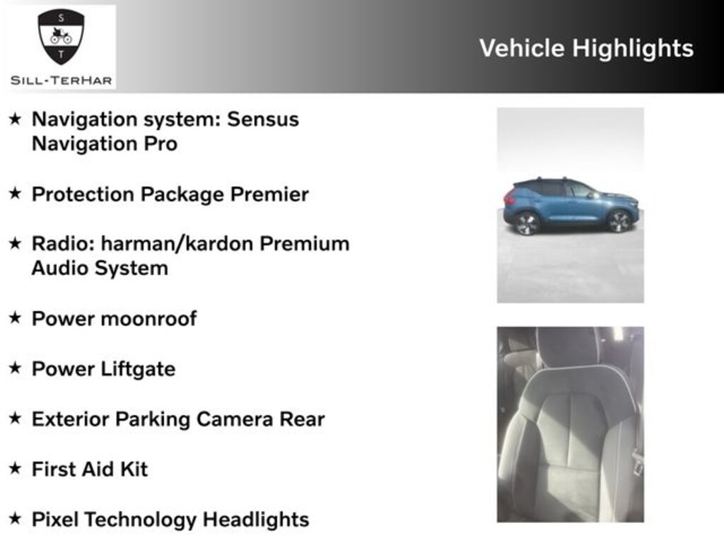 Certified 2023 Volvo XC40 Recharge Pure Electric Ultimate SUV