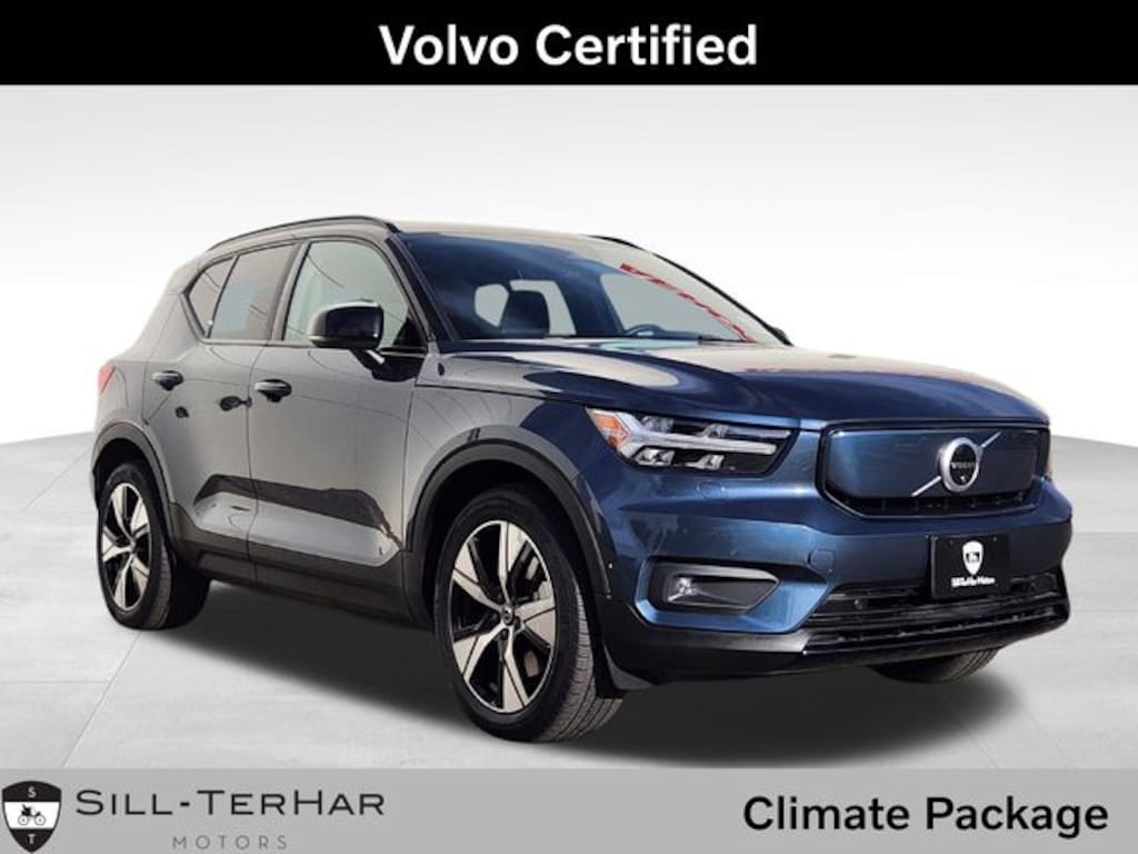 Certified 2022 Volvo XC40 Recharge Pure Electric P8 Plus SUV