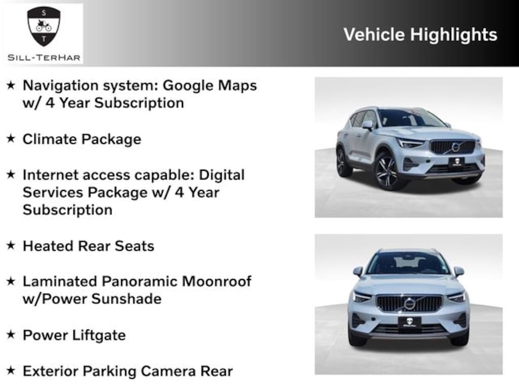 Certified 2025 Volvo XC40 B5 Core Bright Theme SUV
