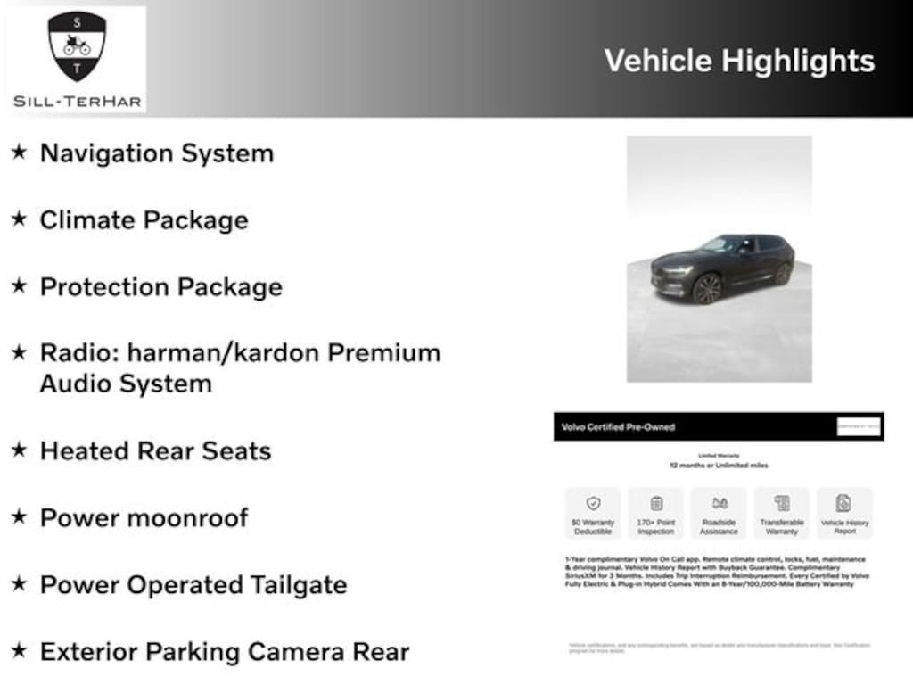 Certified 2023 Volvo XC60 B6 AWD Ultimate Bright SUV