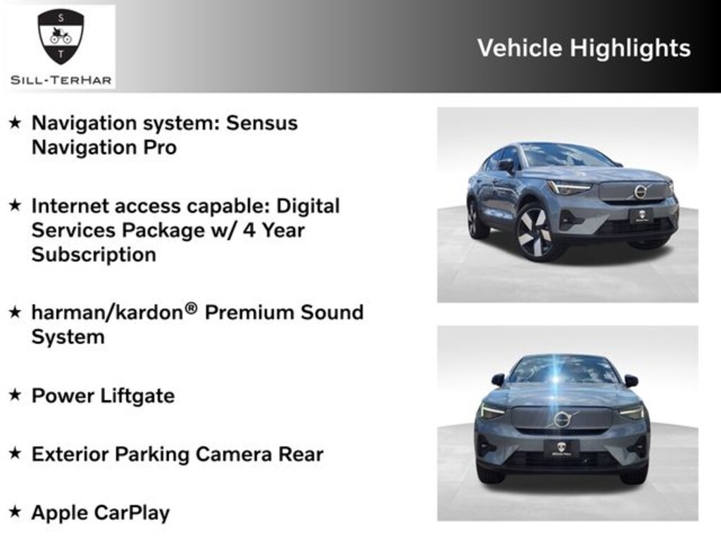 Certified 2023 Volvo C40 Recharge Pure Electric Twin Ultimate SUV