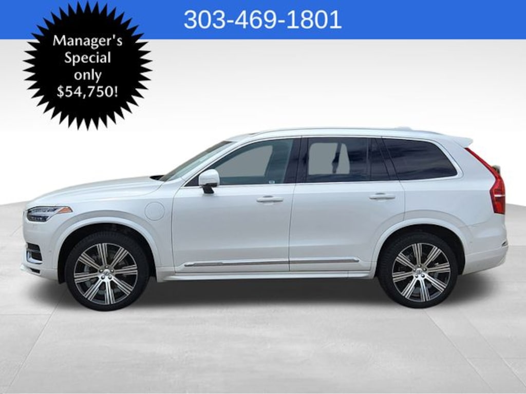 Certified 2023 Volvo XC90 Recharge Plug-In Hybrid Plus 6-Seater SUV