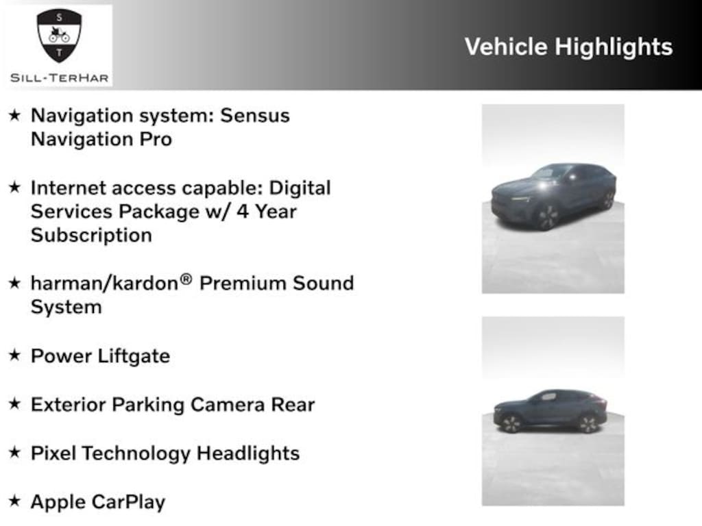 Certified 2023 Volvo C40 Recharge Pure Electric Twin Ultimate SUV