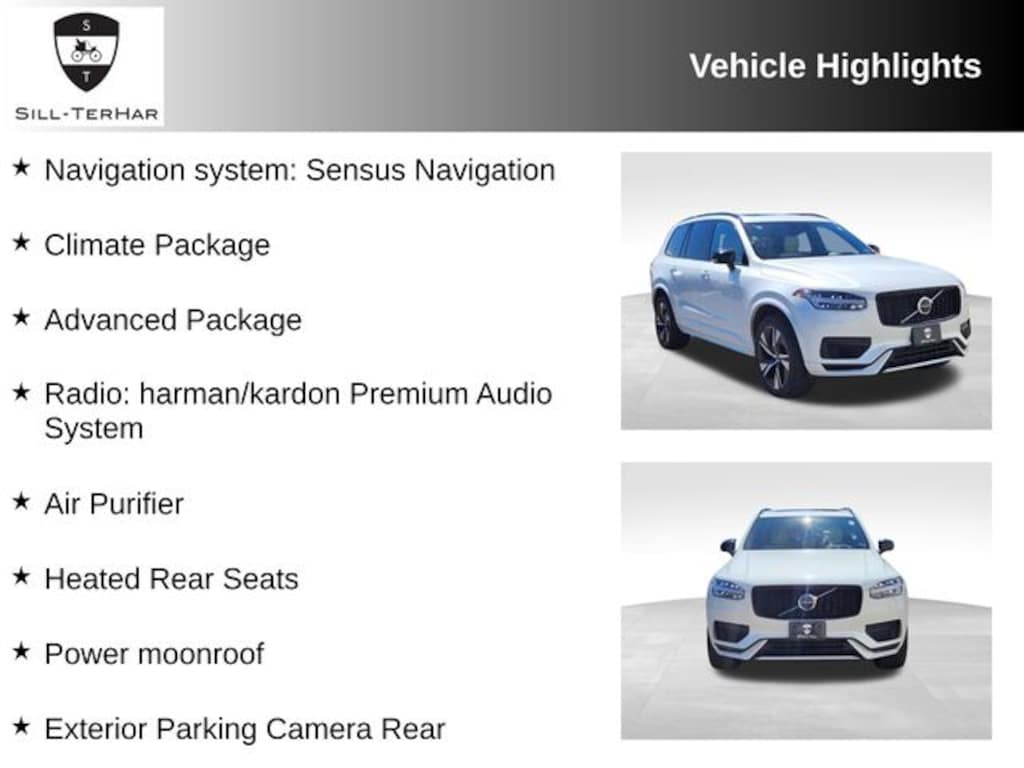 Used 2022 Volvo XC90 Recharge Plug-In Hybrid T8 R-Design Extended Range 7P SUV