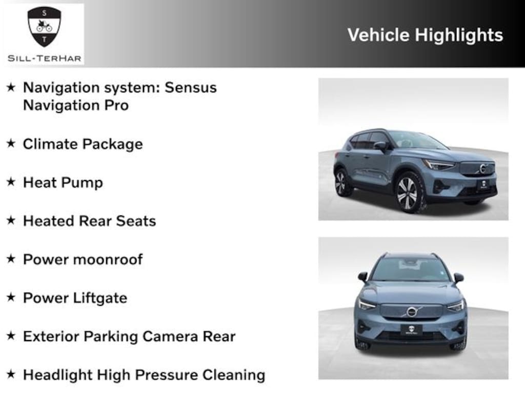 Certified 2023 Volvo XC40 Recharge Pure Electric Plus SUV