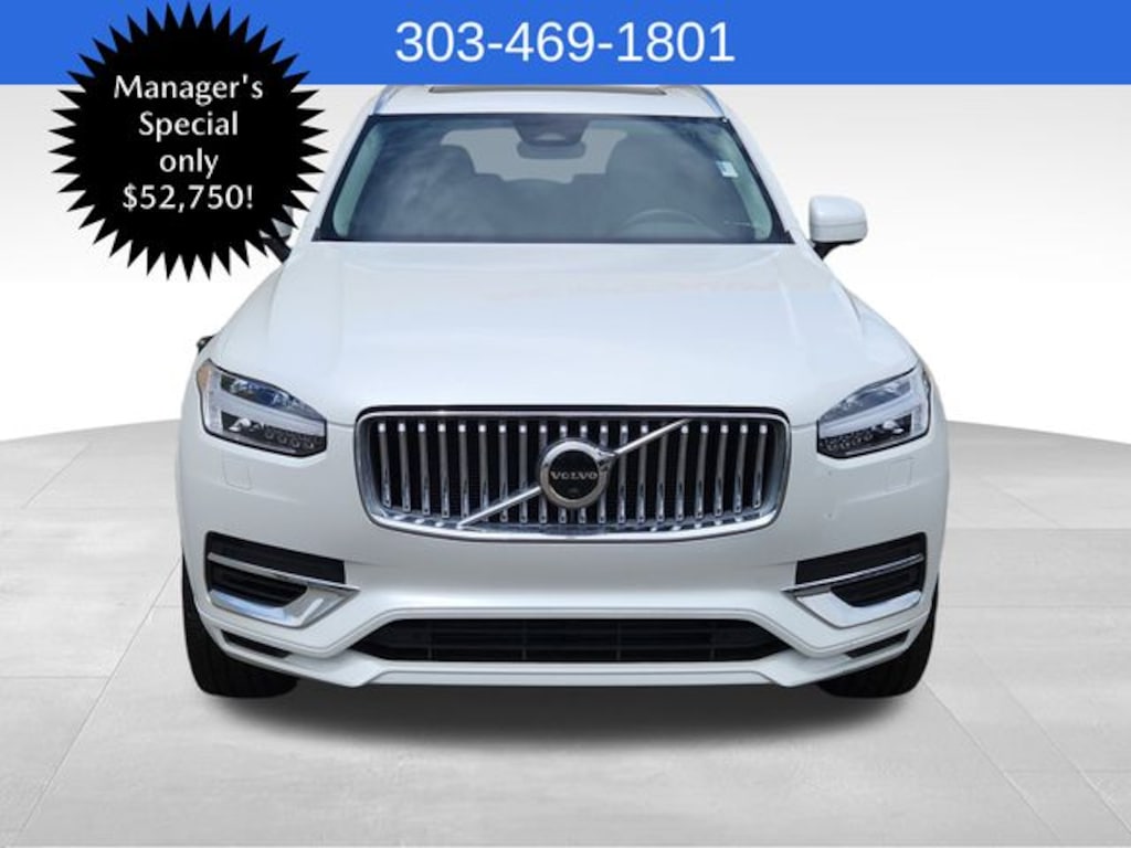 Certified 2023 Volvo XC90 Recharge Plug-In Hybrid Plus 6-Seater SUV