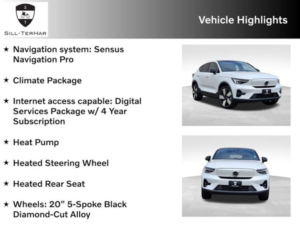 Certified 2023 Volvo C40 Recharge Pure Electric Twin Plus SUV