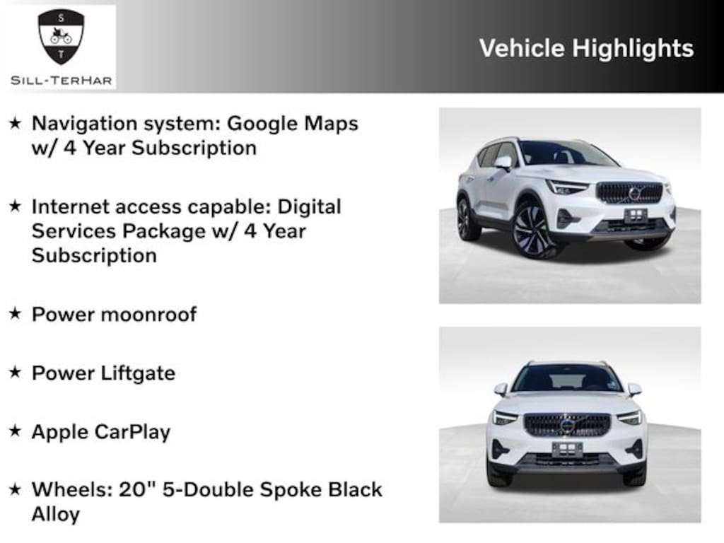 Certified 2025 Volvo XC40 B5 Plus Bright Theme SUV