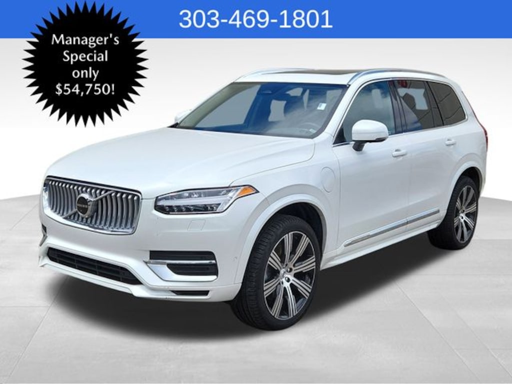 Certified 2023 Volvo XC90 Recharge Plug-In Hybrid Plus 6-Seater SUV