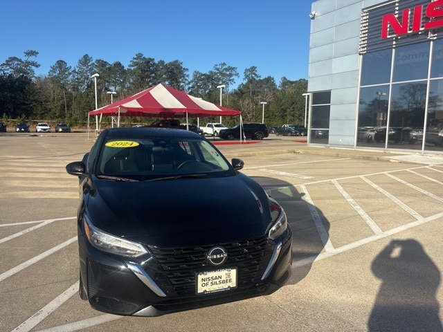 Used 2024 Nissan Sentra SV with VIN 3N1AB8CV6RY290075 for sale in Silsbee, TX