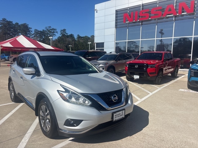 Used 2015 Nissan Murano SV with VIN 5N1AZ2MG8FN261347 for sale in Silsbee, TX