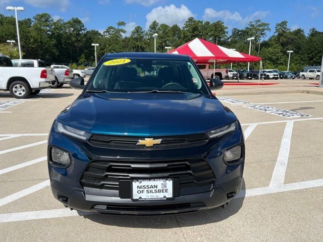 Used 2021 Chevrolet Trailblazer LS with VIN KL79MMS23MB132145 for sale in Silsbee, TX