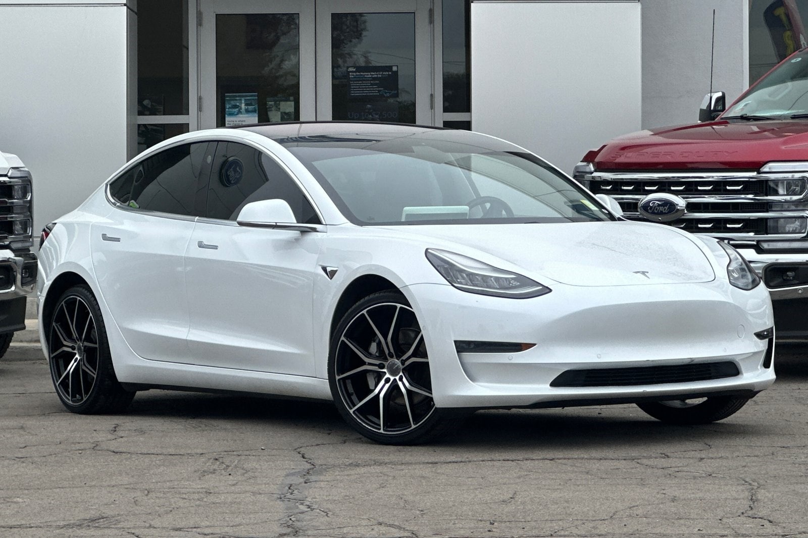 Used 2019 Tesla Model 3 Mid Range with VIN 5YJ3E1EA0KF299807 for sale in Madera, CA