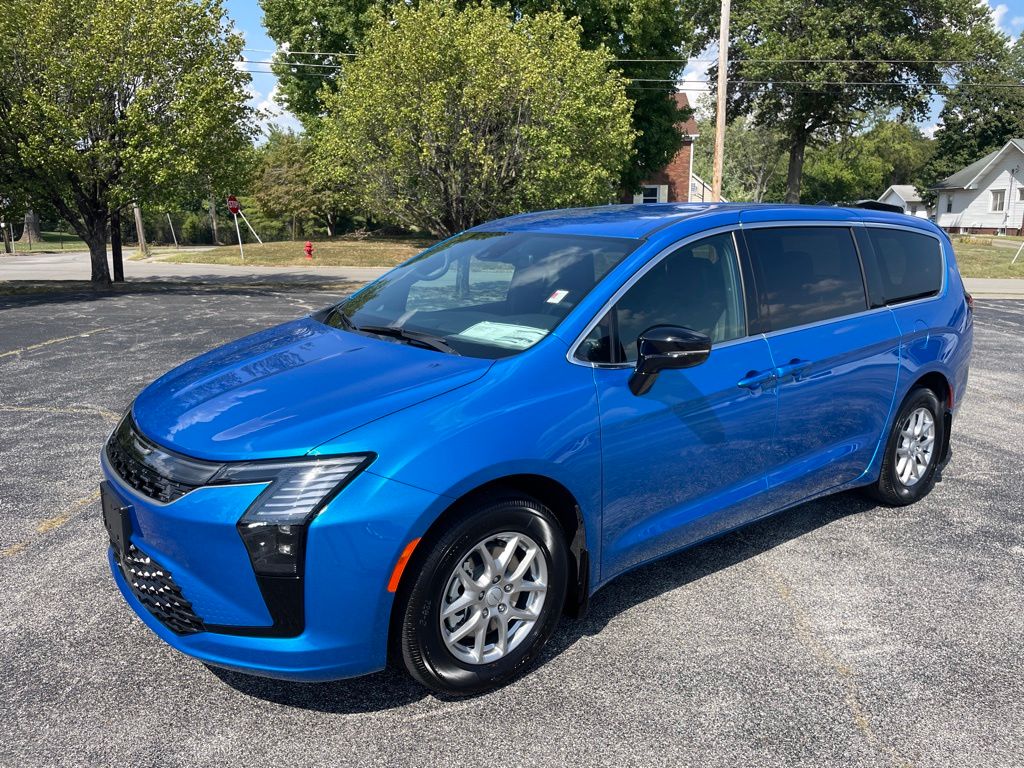 Hydro Blue Pearlcoat 2027 Chrysler Pacifica Minivan Front-Wheel Drive 9-Speed Automatic
