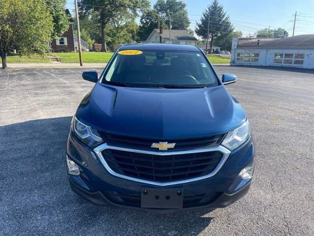 Used 2021 Chevrolet Equinox LT with VIN 2GNAXKEV7M6143399 for sale in Robinson, IL