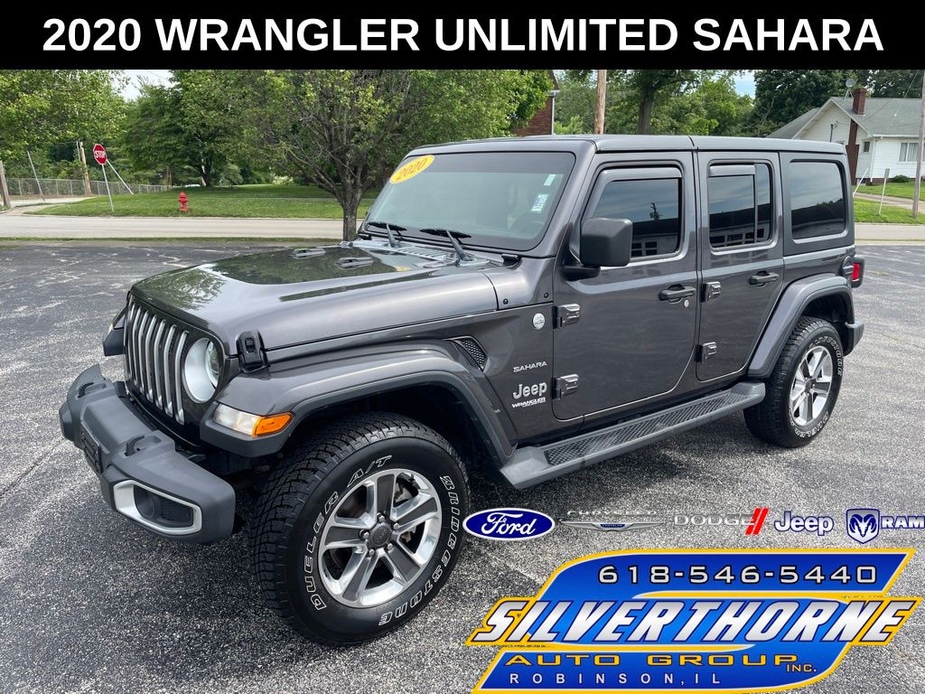 Used 2020 Jeep Wrangler Unlimited Sahara SUV