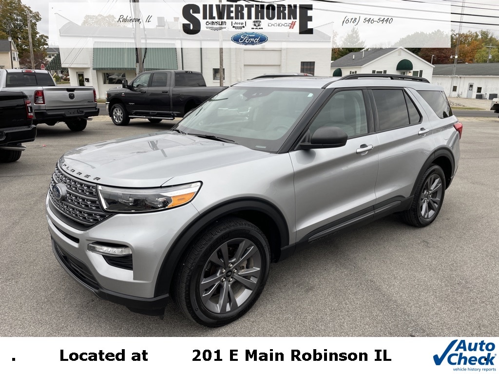 Used 2021 Ford Explorer For Sale at Silverthorne Ford VIN 1FMSK8DH8MGC10520