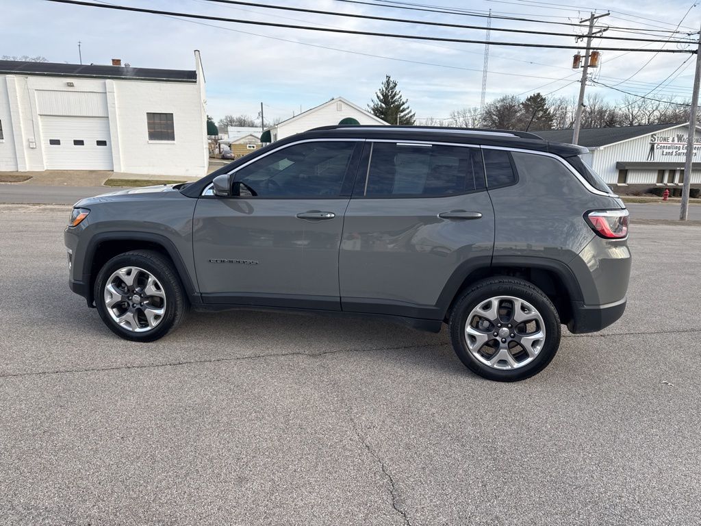 Used 2021 Jeep Compass Limited with VIN 3C4NJDCB5MT561164 for sale in Robinson, IL