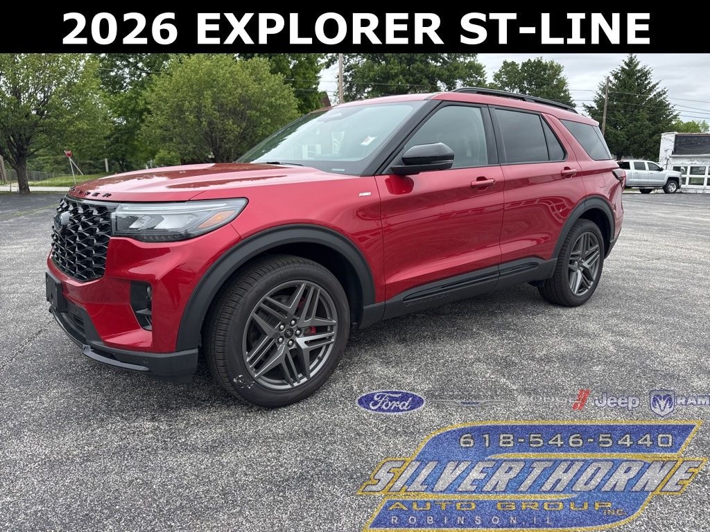 New 2026 Ford Explorer ST-Line SUV