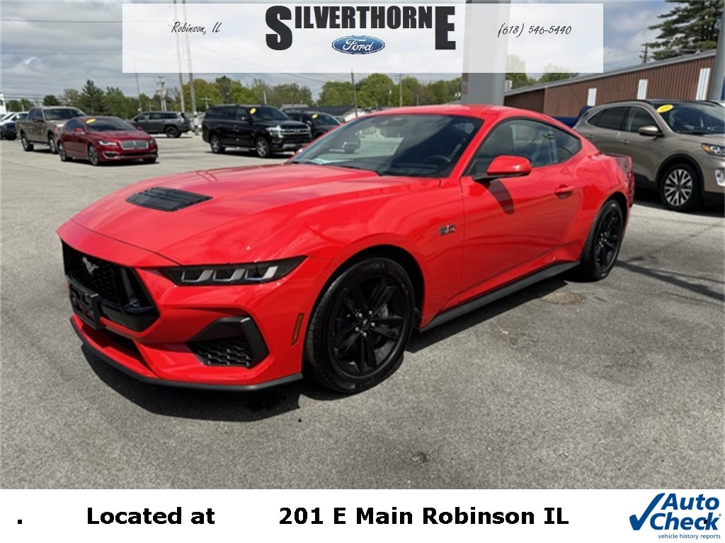 New 2024 Ford Mustang For Sale at Silverthorne Ford VIN 1FA6P8CF3R5412438