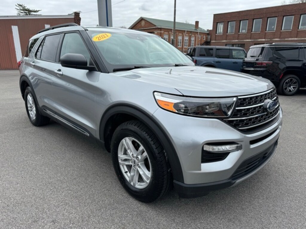 Used 2021 Ford Explorer For Sale at Silverthorne Ford VIN 1FMSK8DH6MGB78103