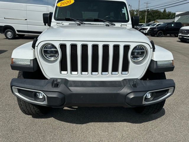 Used 2020 Jeep Wrangler Unlimited Sahara with VIN 1C4HJXEN4LW271867 for sale in Robinson, IL