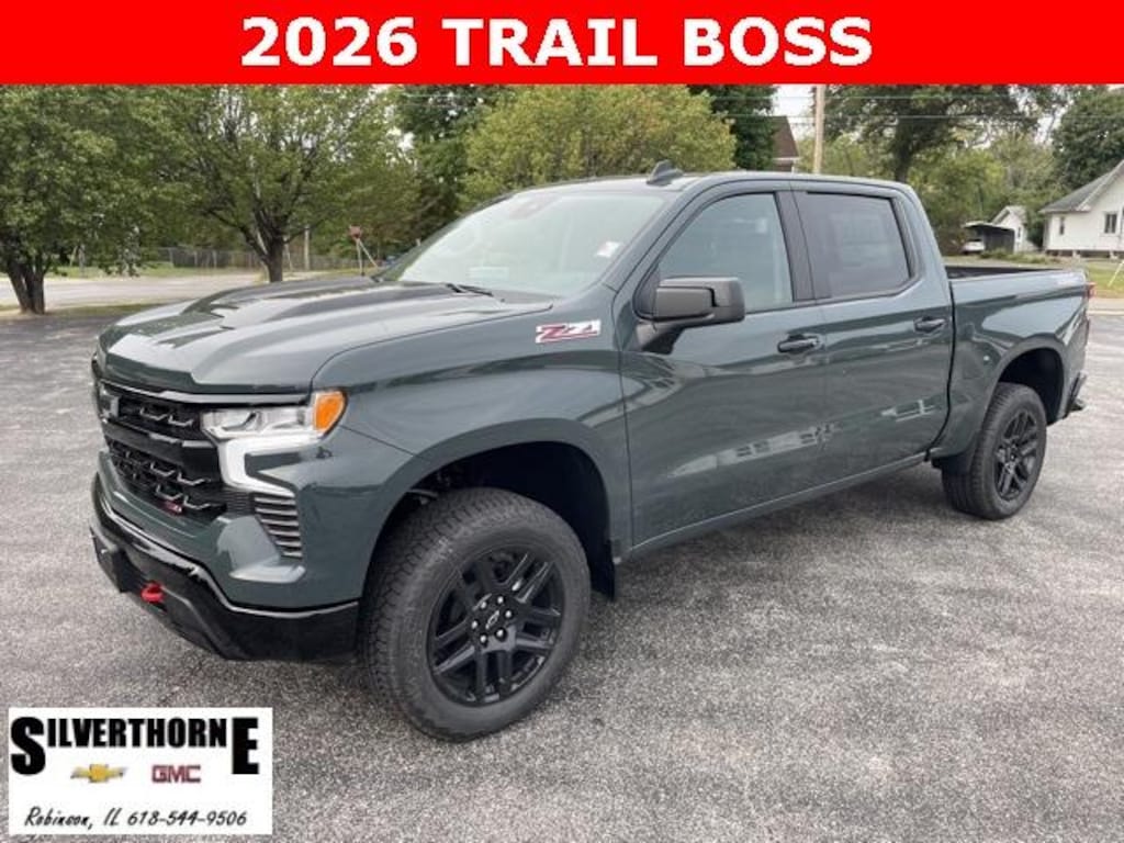 New 2026 Chevrolet Silverado 1500 LT Trail Boss Truck