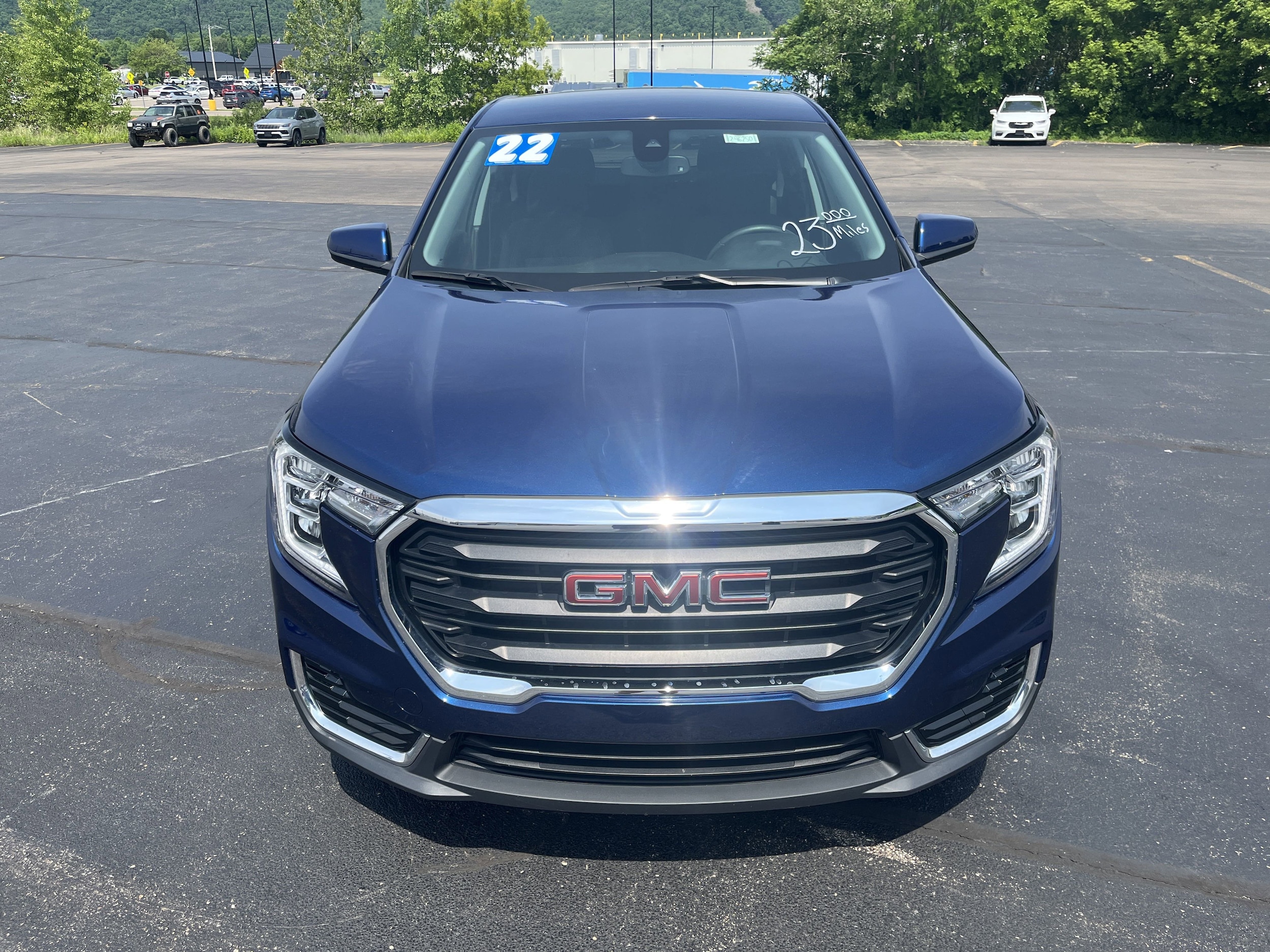 Used 2022 GMC Terrain SLE with VIN 3GKALMEV8NL165378 for sale in Hornell, NY